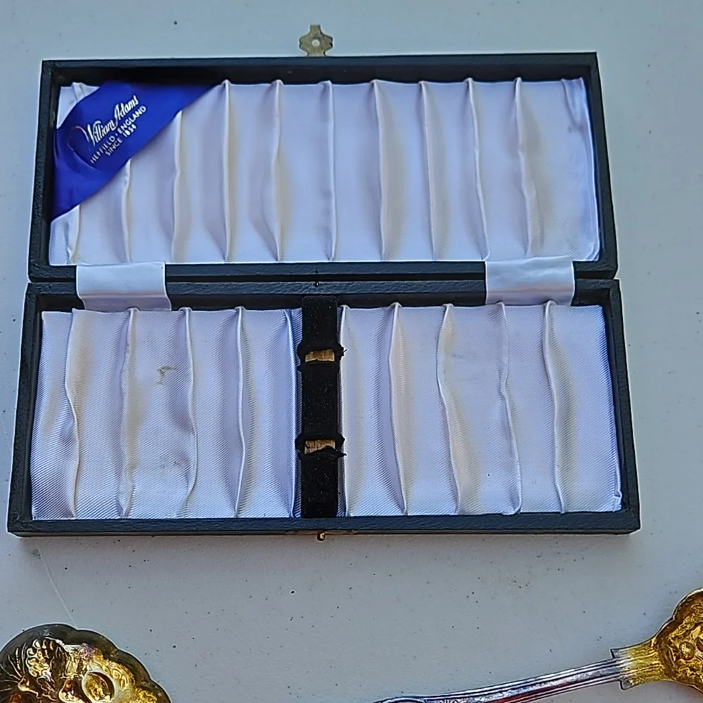 Vintage William Adam's Mid-Century 1930 Georgian Style 2 Piece Serving Utensils